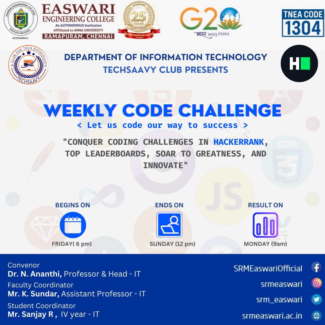 Weekly Code Challenges